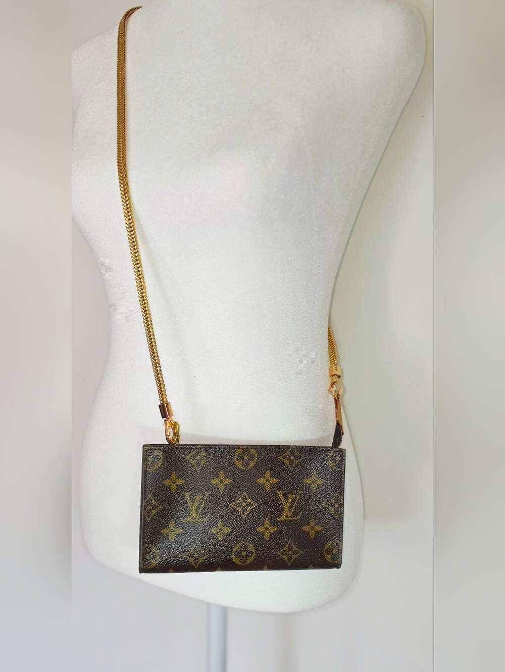 Authentic Louis Vuitton Monogram Pouch